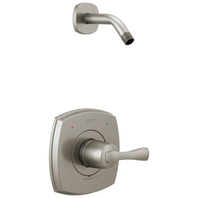 DELTA Stryke 14 Series Shower Only Less Head — Lumicoat® Stainless