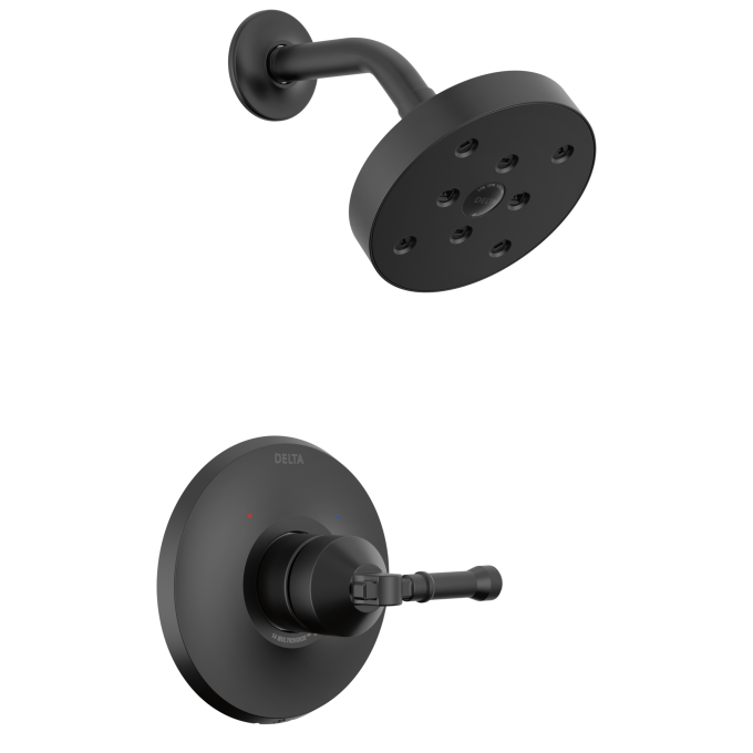 DELTA Broderick 14 Series Shower Trim — Matte Black