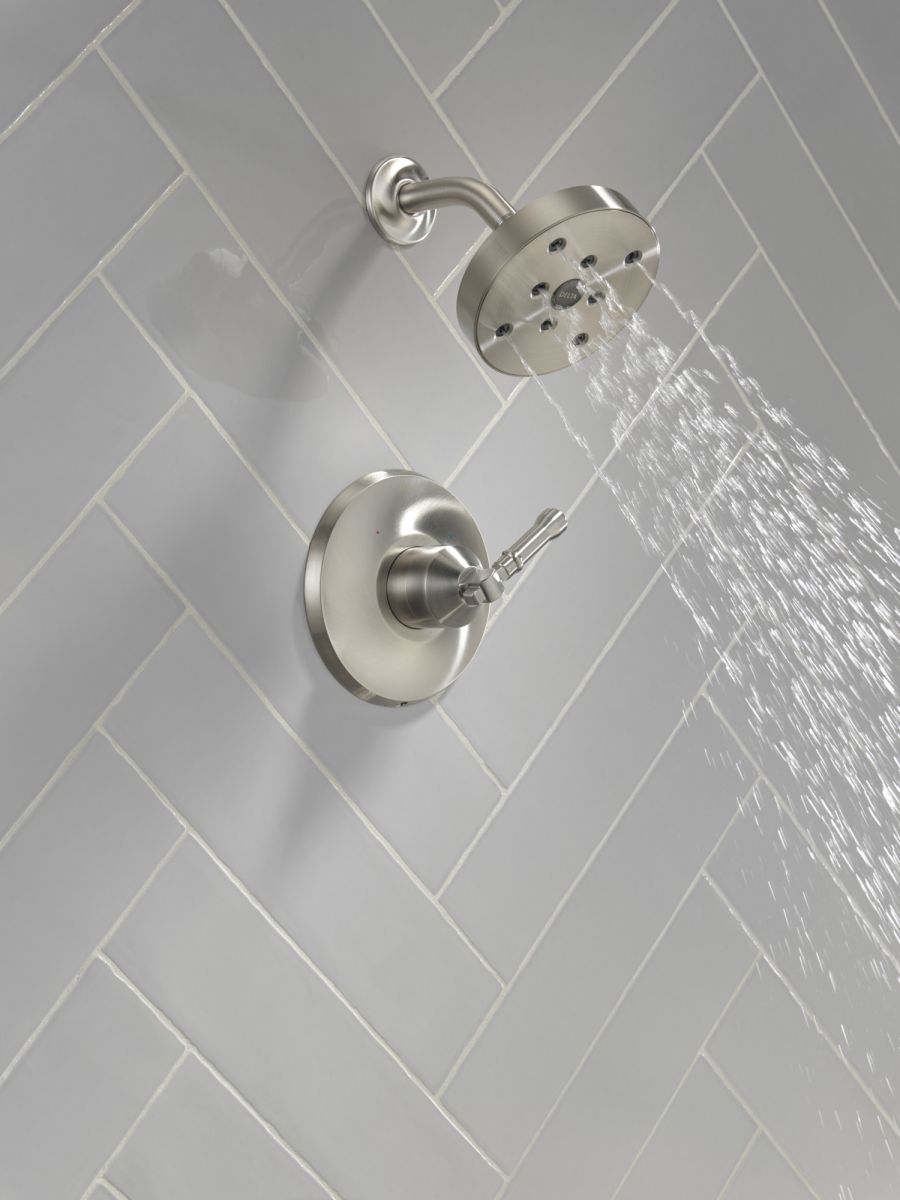 DELTA Broderick 14 Series Shower Trim — Lumicoat® Stainless