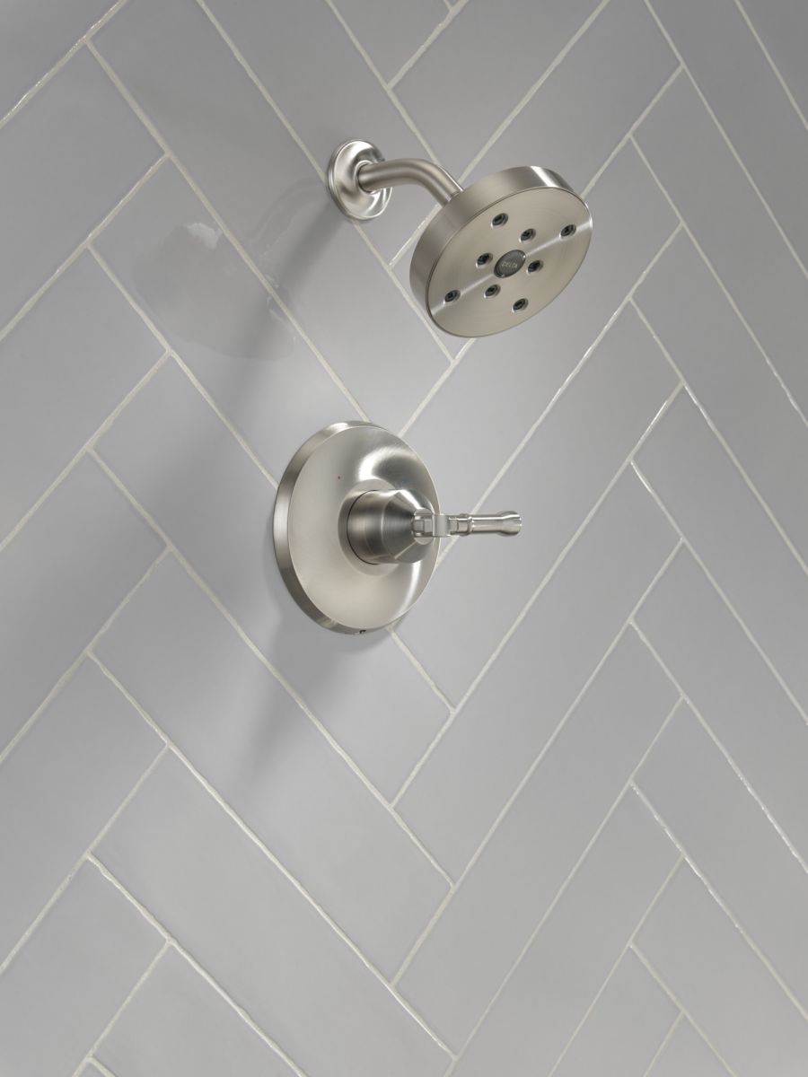 DELTA Broderick 14 Series Shower Trim — Lumicoat® Stainless