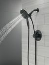 DELTA Albion  Monitor 14 Series Shower Only Trim Only with In2ition Hand Shower — Matte Black
