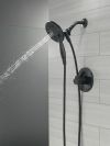DELTA Albion  Monitor 14 Series Shower Only Trim Only with In2ition Hand Shower — Matte Black