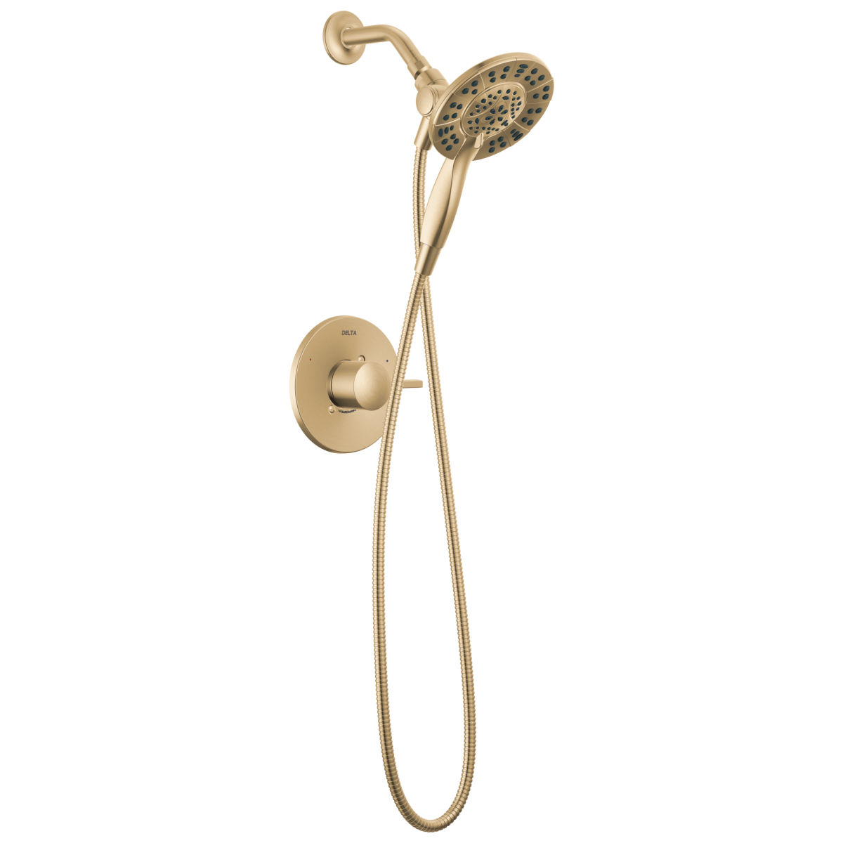DELTA Albion  Monitor 14 Series Shower Only Trim Only with In2ition Hand Shower — Champagne Bronze