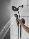 DELTA Albion  Monitor 14 Series Shower Only Trim Only with In2ition Hand Shower — Matte Black / Champagne Bronze