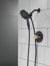 DELTA Albion  Monitor 14 Series Shower Only Trim Only with In2ition Hand Shower — Matte Black / Champagne Bronze