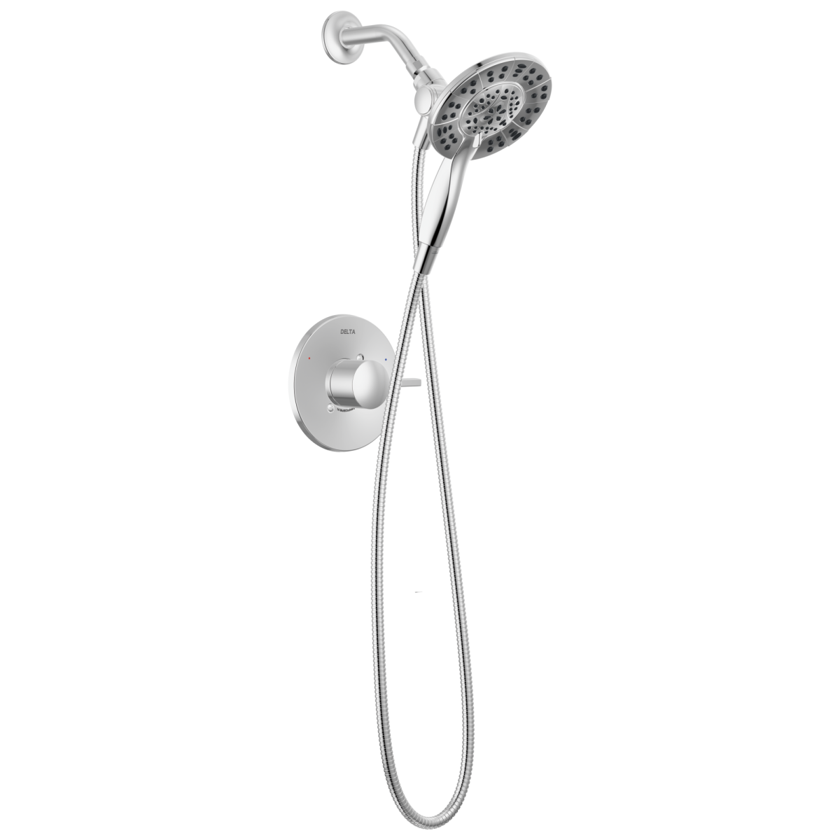 DELTA Albion  Monitor 14 Series Shower Only Trim Only with In2ition Hand Shower — Chrome