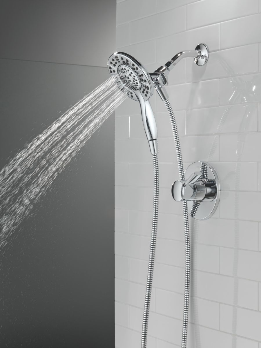 DELTA Albion  Monitor 14 Series Shower Only Trim Only with In2ition Hand Shower — Chrome