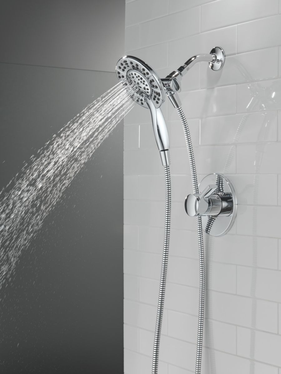 DELTA Albion  Monitor 14 Series Shower Only Trim Only with In2ition Hand Shower — Chrome