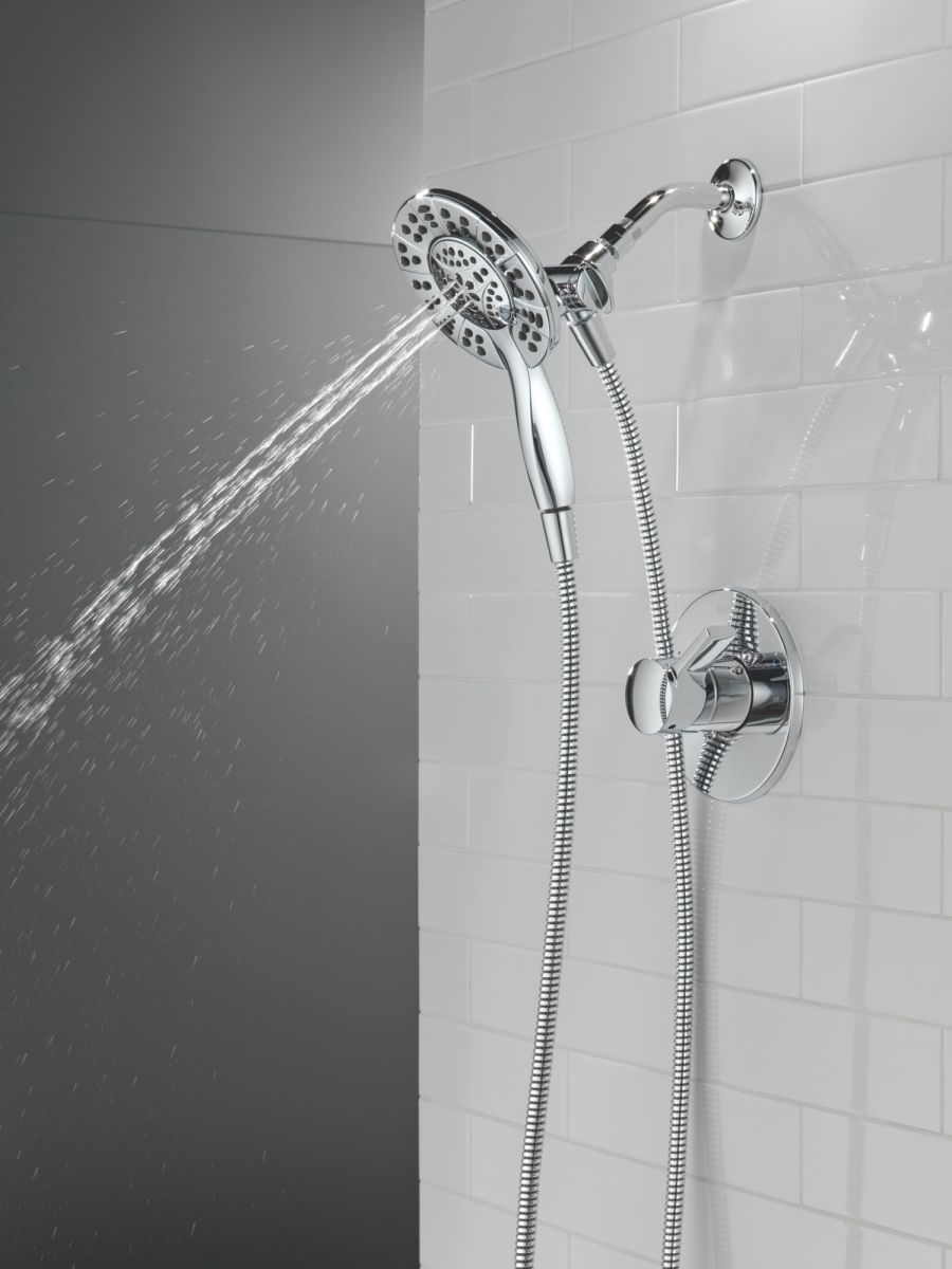 DELTA Albion  Monitor 14 Series Shower Only Trim Only with In2ition Hand Shower — Chrome