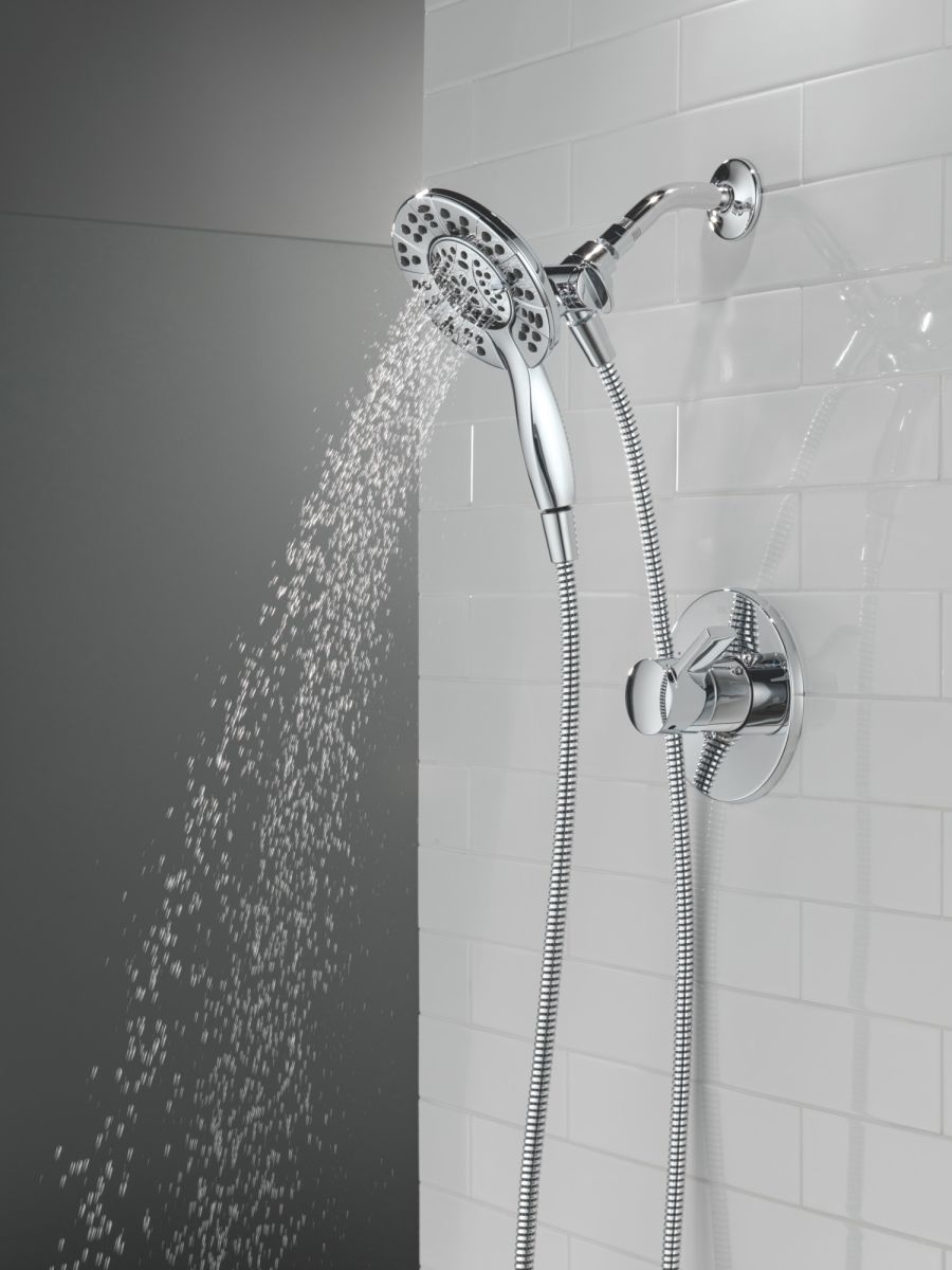 DELTA Albion  Monitor 14 Series Shower Only Trim Only with In2ition Hand Shower — Chrome