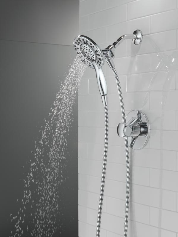 DELTA Albion  Monitor 14 Series Shower Only Trim Only with In2ition Hand Shower — Chrome