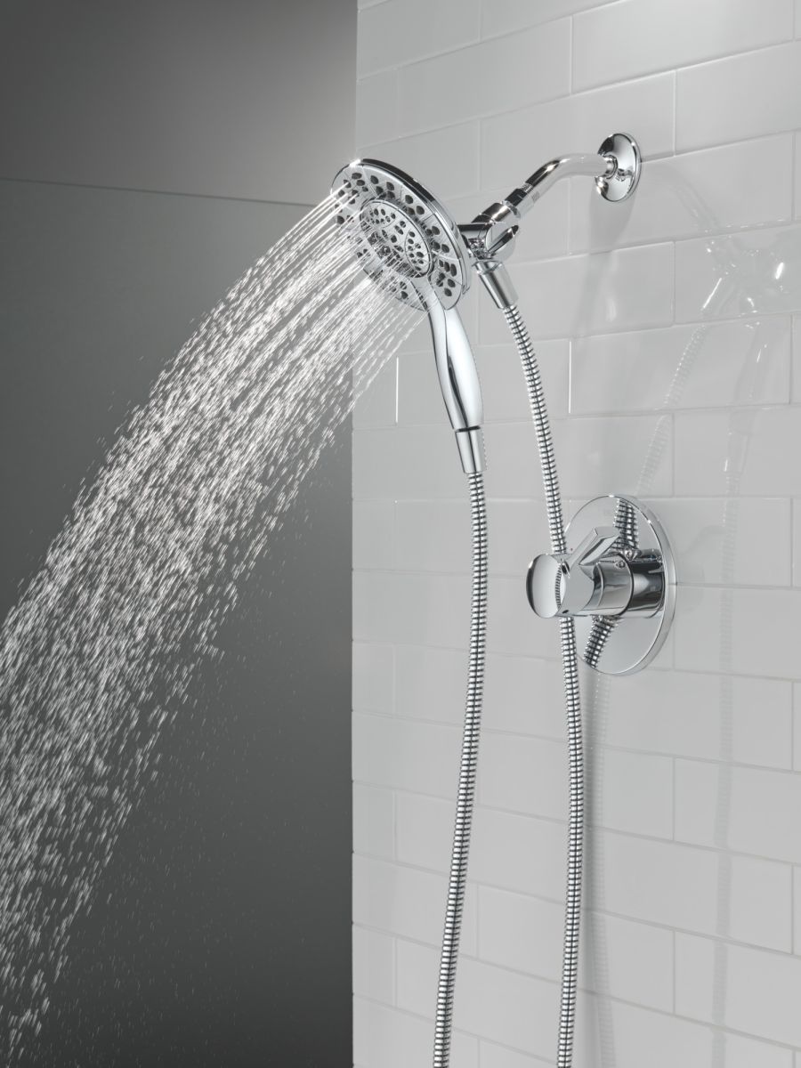 DELTA Albion  Monitor 14 Series Shower Only Trim Only with In2ition Hand Shower — Chrome