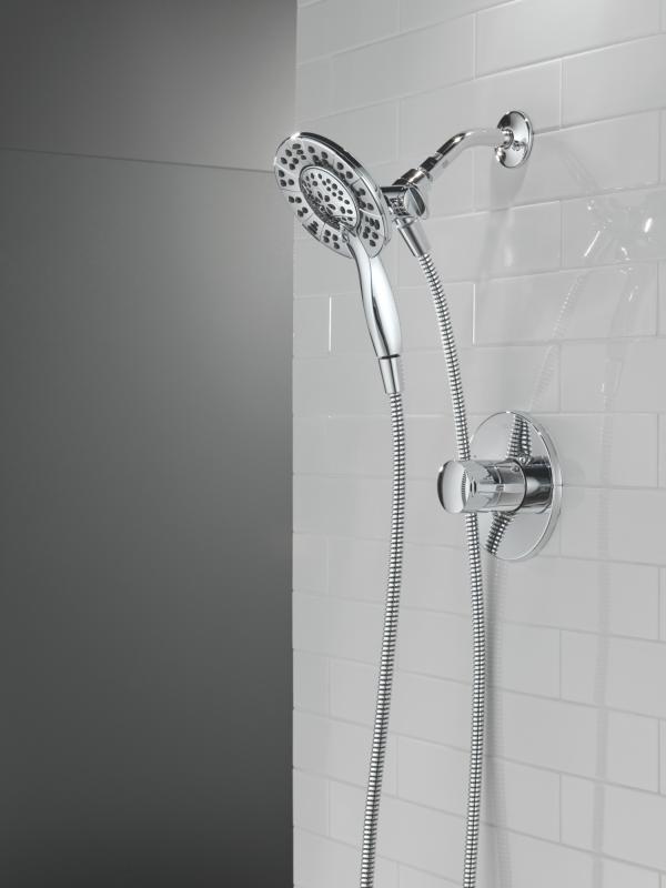 DELTA Albion  Monitor 14 Series Shower Only Trim Only with In2ition Hand Shower — Chrome