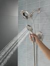 DELTA Albion  Monitor 14 Series Shower Only Trim Only with In2ition Hand Shower — Spotshield Brushed Nickel