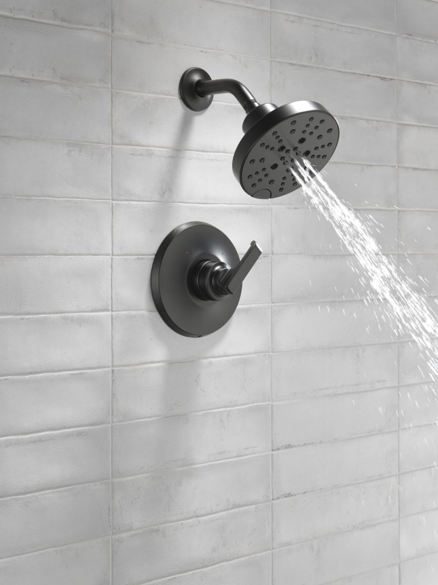 DELTA Tetra 14 Series Shower Trim — Matte Black