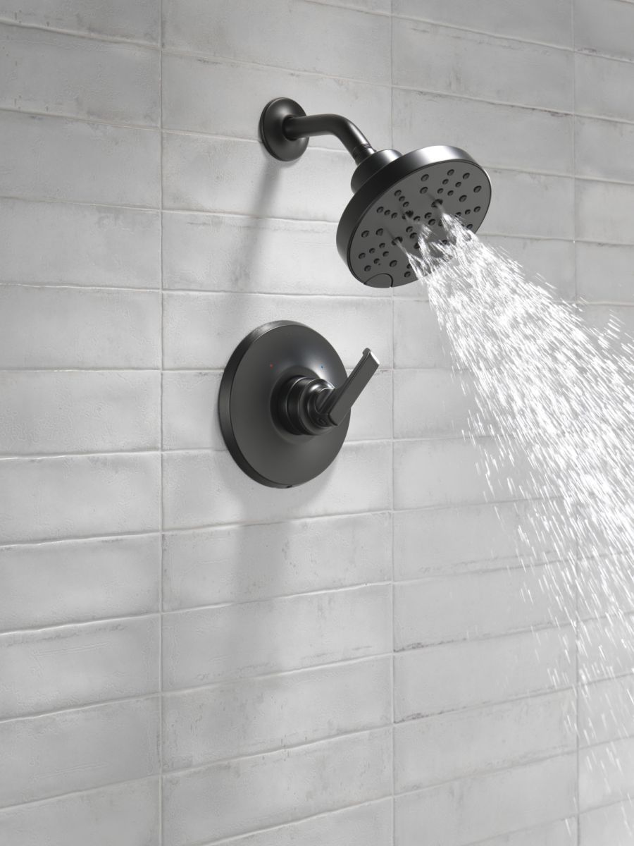 DELTA Tetra 14 Series Shower Trim — Matte Black