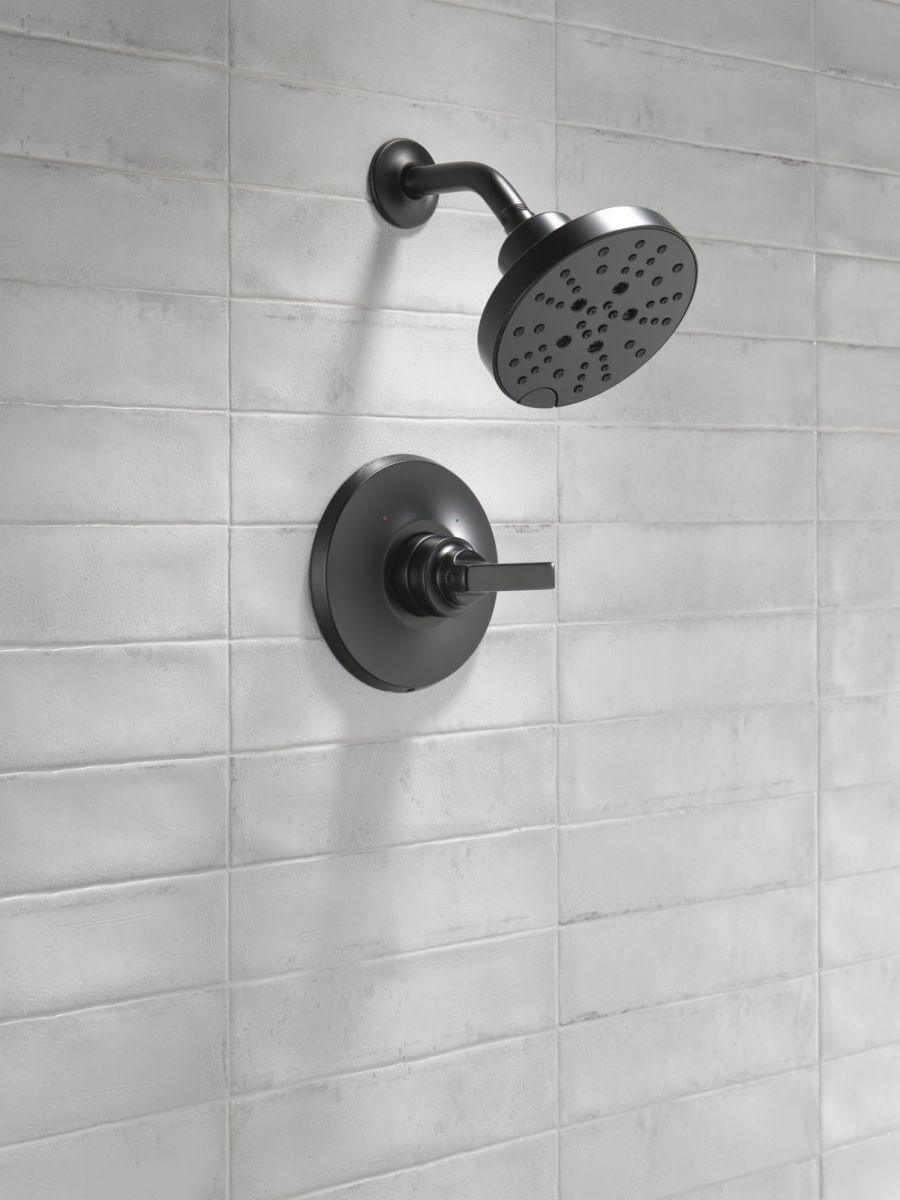 DELTA Tetra 14 Series Shower Trim — Matte Black