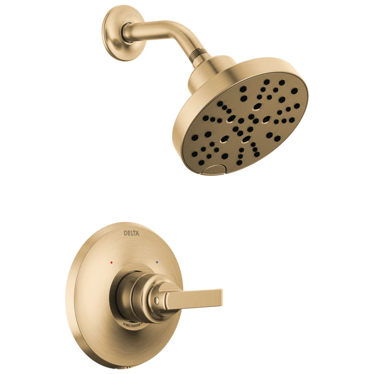 DELTA Tetra 14 Series Shower Trim — Lumicoat® Champagne Bronze