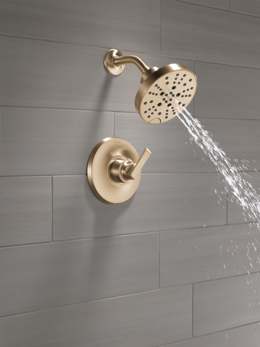 DELTA Tetra 14 Series Shower Trim — Lumicoat® Champagne Bronze
