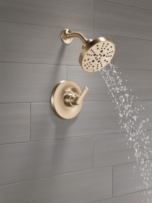 DELTA Tetra 14 Series Shower Trim — Lumicoat® Champagne Bronze
