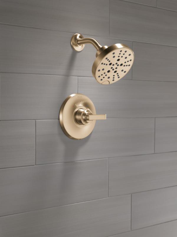 DELTA Tetra 14 Series Shower Trim — Lumicoat® Champagne Bronze