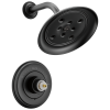 DELTA Cassidy 14 Series Shower Trim — Matte Black