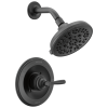 DELTA Roe Monitor 14 Series Shower Only — Matte Black