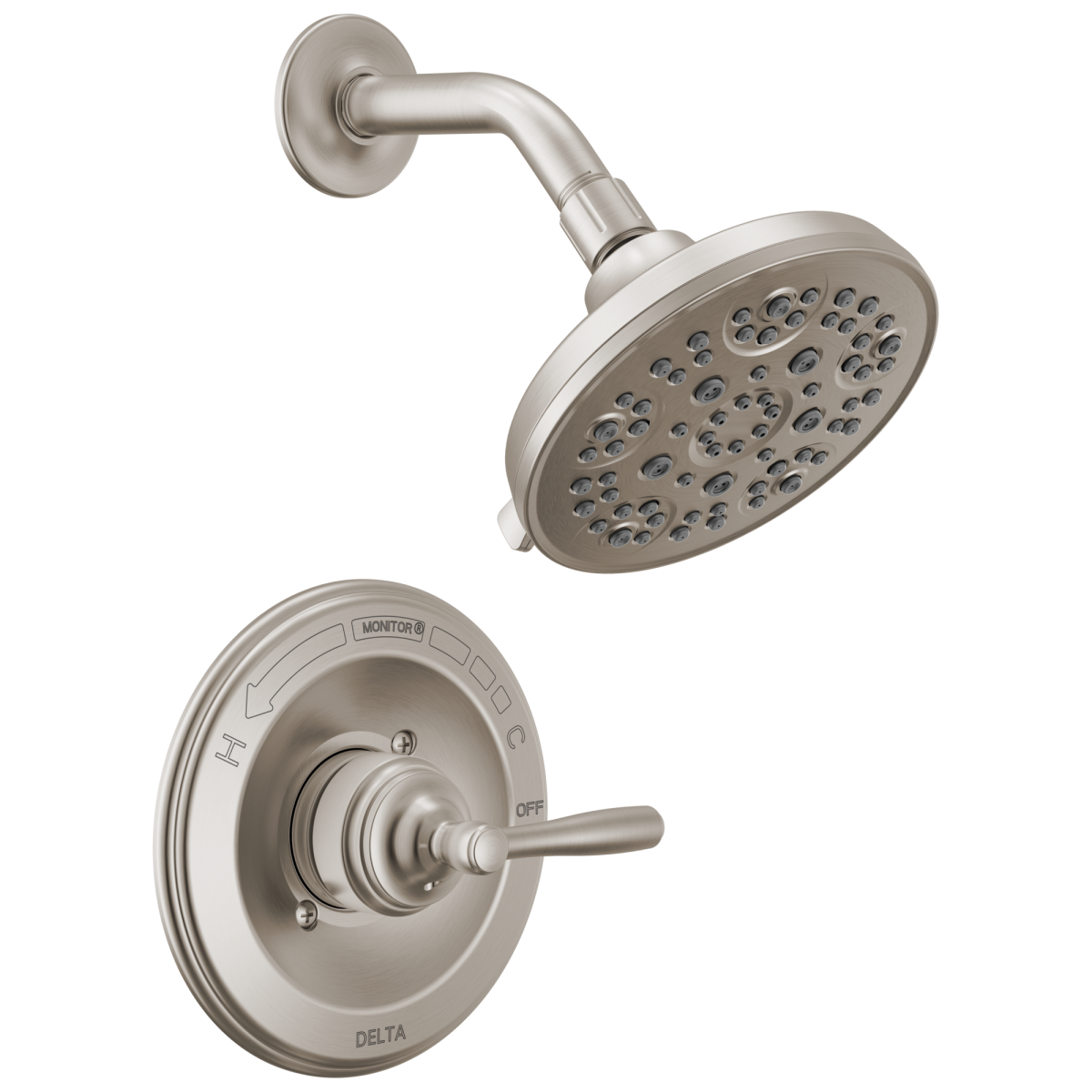 DELTA Roe Monitor 14 Series Shower Only — Stainless