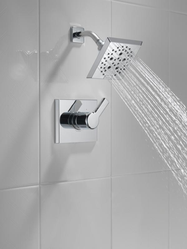 DELTA Pivotal Monitor 14 Series H2OKINETIC Shower Trim — Lumicoat® Chrome