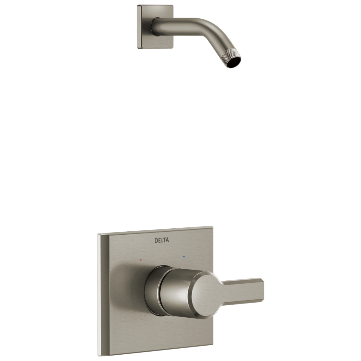 DELTA Pivotal Monitor 14 Series Shower Trim - Less Head — Lumicoat® Stainless