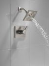 DELTA Pivotal Monitor 14 Series H2OKINETIC Shower Trim — Lumicoat® Stainless