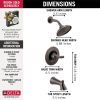 DELTA Woodhurst Tub/Shower Trim — Venetian Bronze