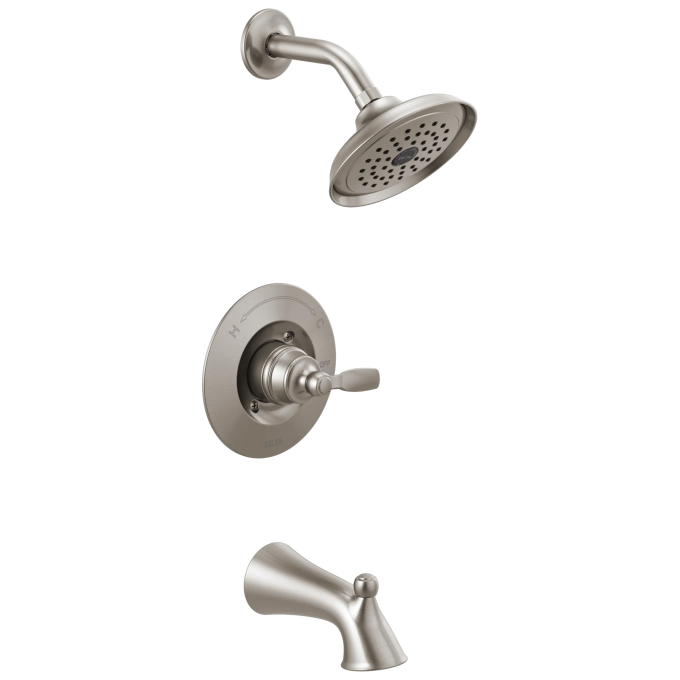 DELTA Woodhurst Tub/Shower Trim — Stainless