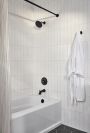 DELTA Kayra Monitor 14 Series Tub & Shower Trim — Matte Black