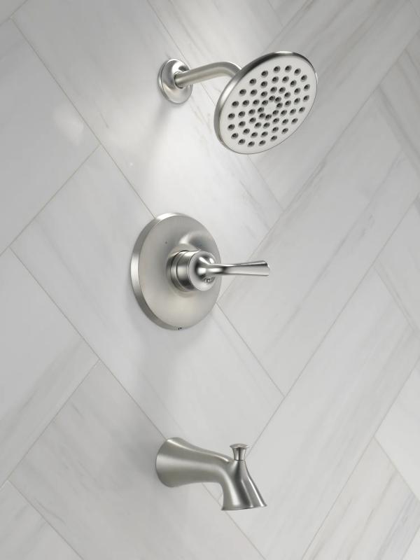 DELTA Kayra Monitor 14 Series Tub & Shower Trim — Stainless