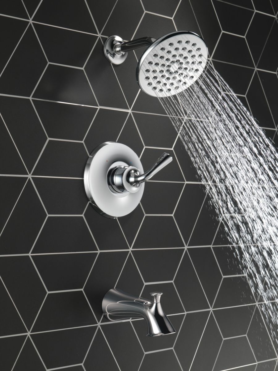 DELTA Kayra Monitor 14 Series Tub & Shower Trim — Chrome