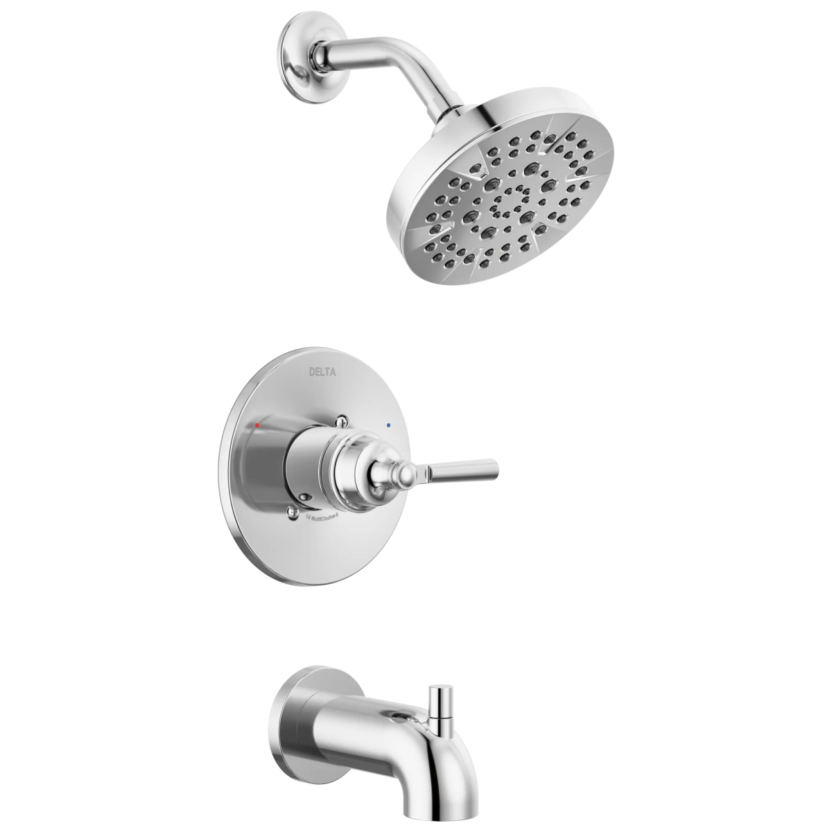 DELTA Saylor Monitor 14 Series Tub & Shower Trim — Chrome
