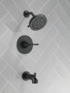 DELTA Saylor Monitor 14 Series Tub & Shower Trim — Matte Black