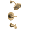 DELTA Saylor Monitor 14 Series Tub & Shower Trim — Champagne Bronze