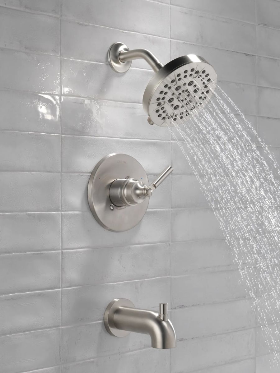DELTA Saylor Monitor 14 Series Tub & Shower Trim — Stainless