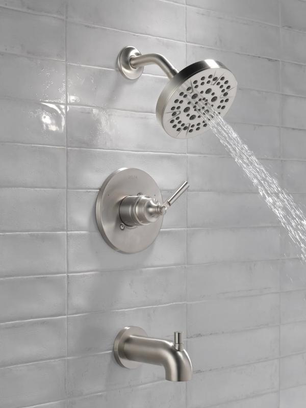DELTA Saylor Monitor 14 Series Tub & Shower Trim — Stainless