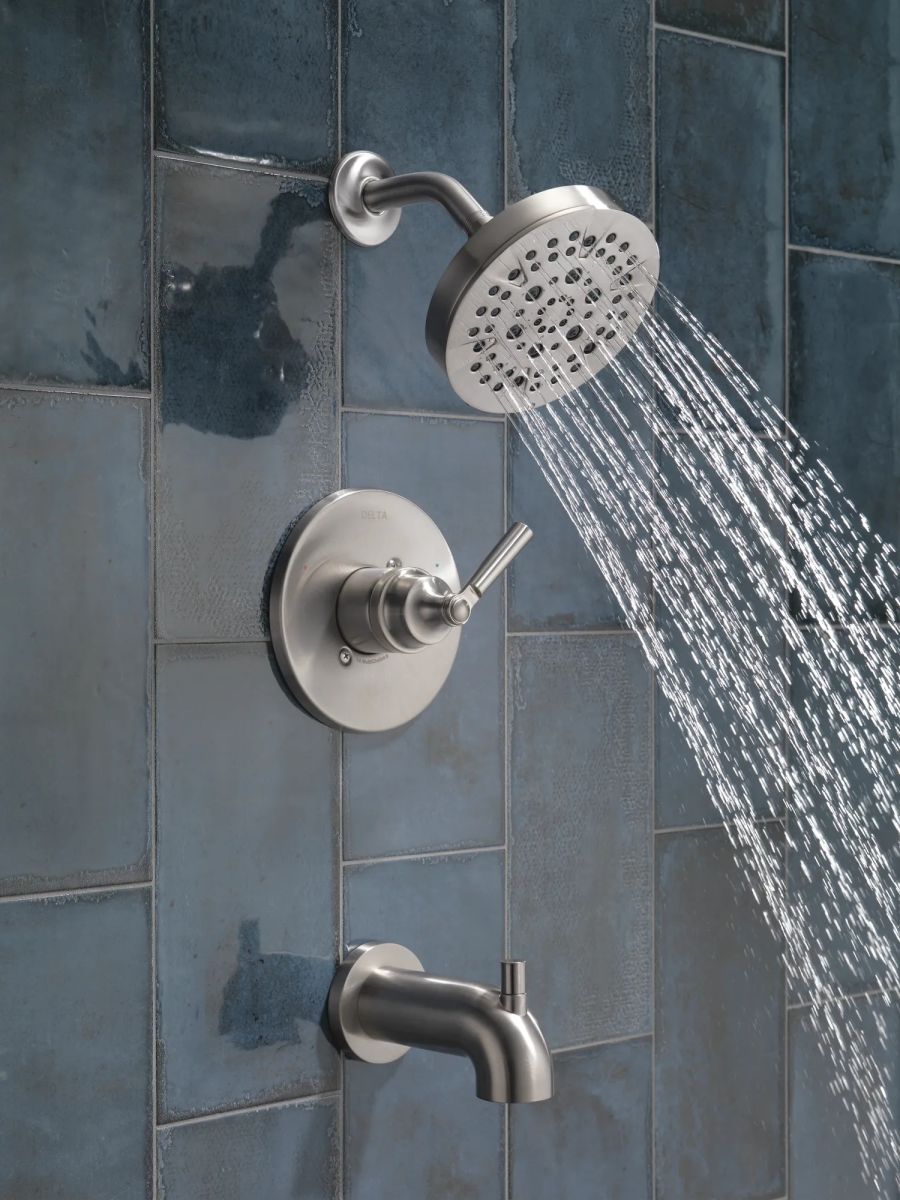 DELTA Saylor Monitor 14 Series Tub & Shower Trim — Stainless