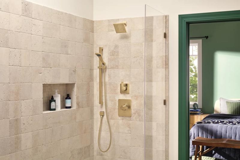 DELTA Velum 3-Setting 2-Port Diverter Trim — Champagne Bronze