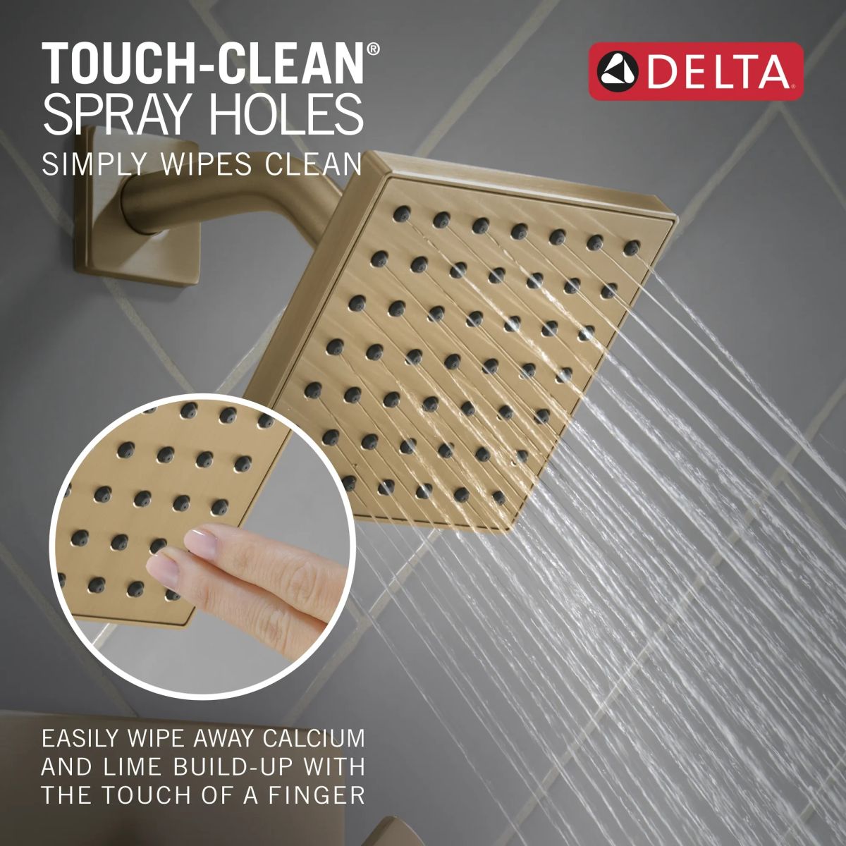 DELTA Velum Monitor 14 Series Tub & Shower — Champagne Bronze