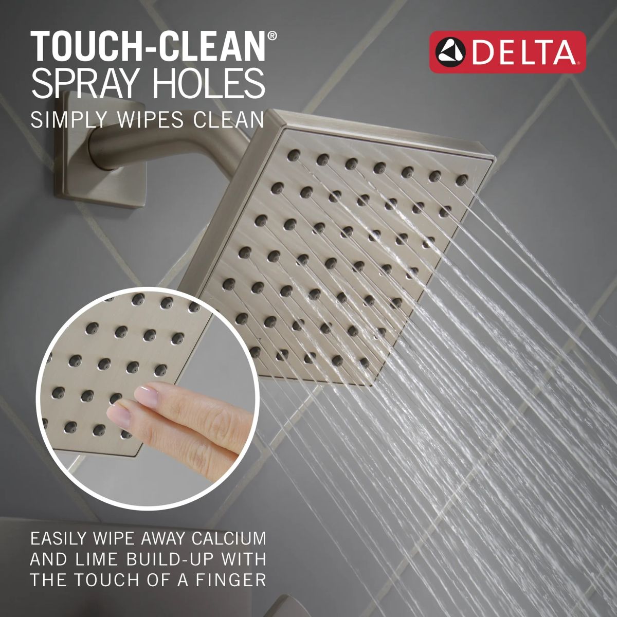 DELTA Velum Monitor 14 Series Tub & Shower — Stainless