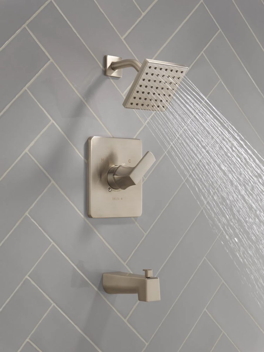 DELTA Velum Monitor 14 Series Tub & Shower — Stainless