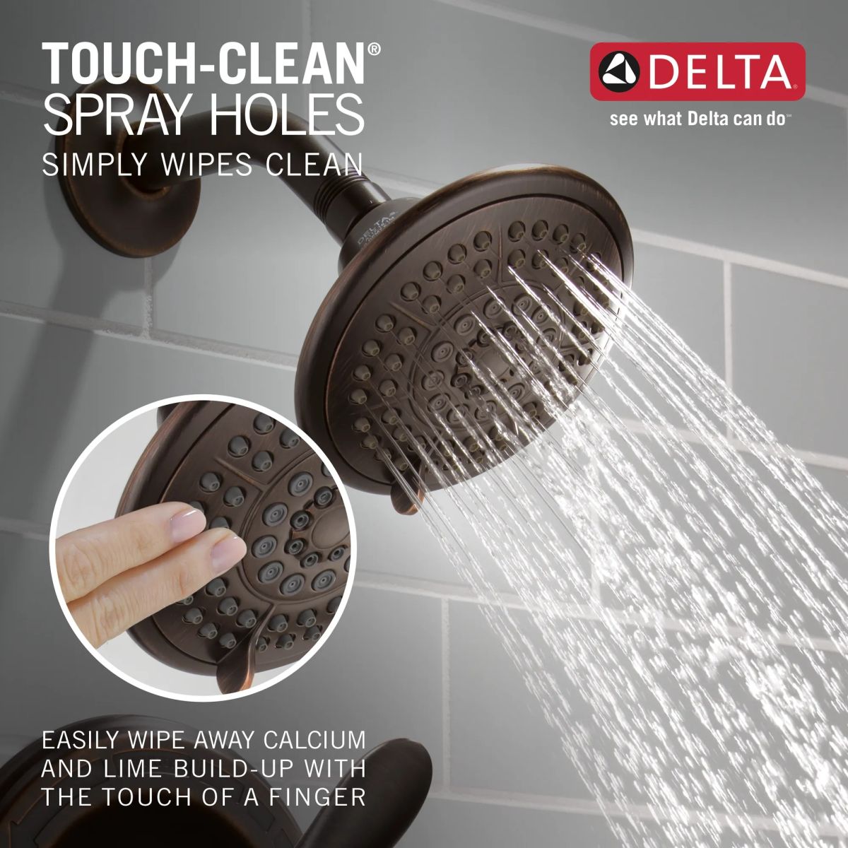 DELTA Lahara Monitor 14 Series Tub & Shower Trim — Venetian Bronze