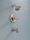 DELTA Lahara Monitor 14 Series Tub & Shower Trim — Stainless