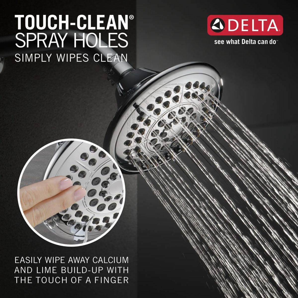 DELTA Lahara Monitor 14 Series Tub & Shower Trim — Chrome