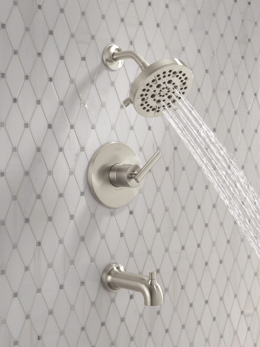 DELTA Altado Monitor 14 Series Tub & Shower Trim — Stainless